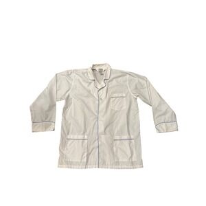 Christian Dior Le Connaisseur vintage womens White Pajama oversize Shirt Large